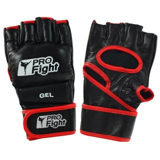 Rękawice MMA Gloves Profight skóra czarny L PROfight