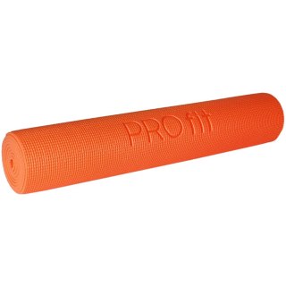 Mata do yogi Profit Slim 173x61x0,5cm pomarańczowa DK 2203 PROfit