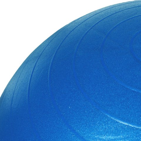 Piłka Gimnastyczna Profit 65 cm niebieska z pompką DK 2102 PROfit