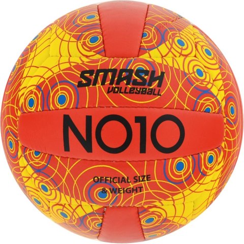 Piłka siatkowa NO10 Smash Red czerwona 56063 C 5 NO10