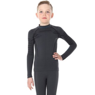 Bluza termoaktywna dla dzieci Brubeck Thermo grafitowa LS13640 128/134cm Brubeck