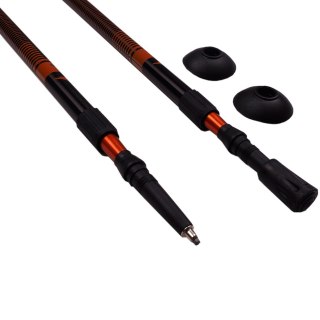 Kijki Nordic Walking Pacer Bjorn pomarańczowy 2-częściowy BJORN