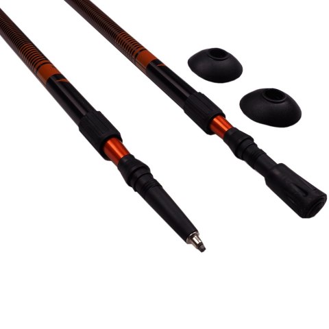 Kijki Nordic Walking Pacer Bjorn pomarańczowy 2-częściowy BJORN