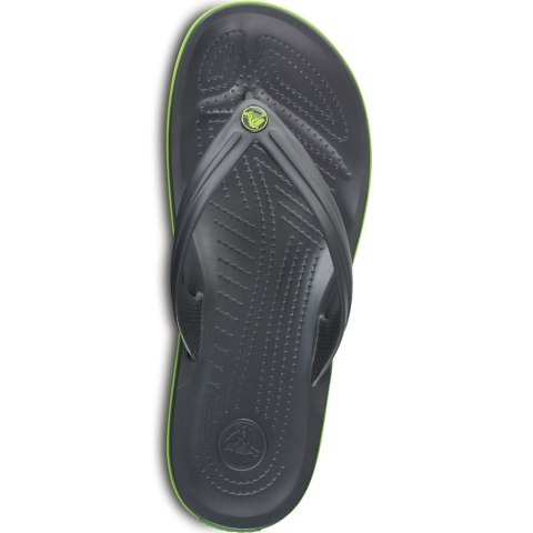 Klapki Crocs Crocband Flip grafitowo-zielone 11033 0A1 37-38 Crocs