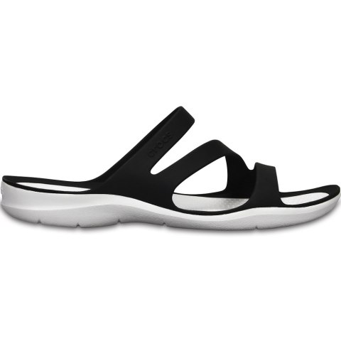 Klapki damskie Crocs Swiftwater Sandal W czarno-białe 203998 066 42-43 Crocs