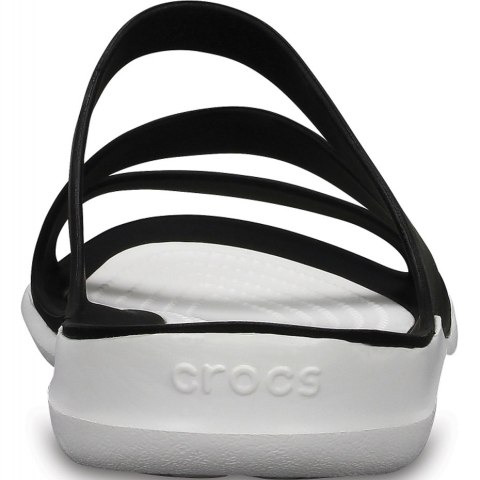 Klapki damskie Crocs Swiftwater Sandal W czarno-białe 203998 066 42-43 Crocs