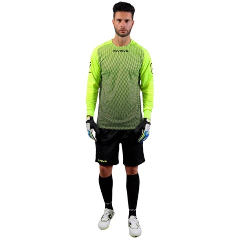 Komplet bramkarski Givova Kit Manchester FLUO żółto-czarny KITP008 1910 XL Givova