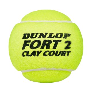 Piłki do tenisa ziemnego Dunlop Fort Clay Court 4szt 601613 Dunlop