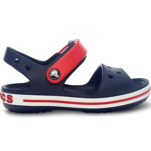 Sandały dla dzieci Crocs Crocband Sandal Kids granatowo czerwone 12856 485 22-23 Crocs
