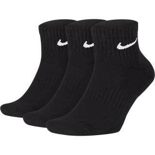 Skarpety Nike Everyday Cushioned Ankle 3 pary czarne SX7667 010 38-42 Nike