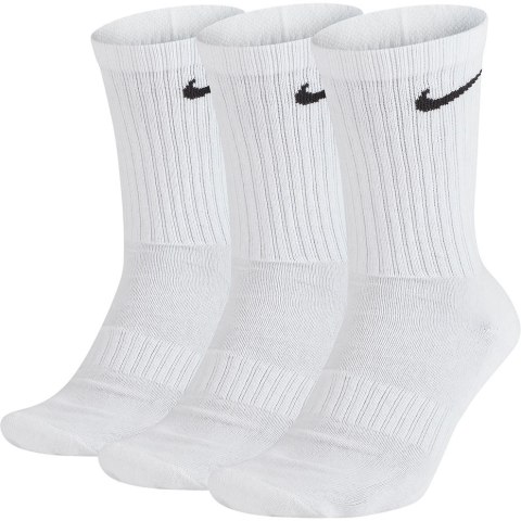 Skarpety Nike Everyday Cushioned Crew 3 pary białe SX7664 100 34-38 Nike
