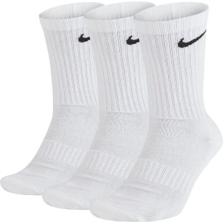 Skarpety Nike Everyday Cushioned Crew 3 pary białe SX7664 100 38-42 Nike