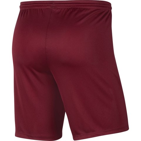 Spodenki dla dzieci Nike Dry Park III NB K bordowe BV6865 677 S Nike Team