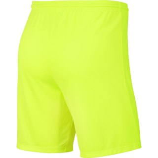 Spodenki dla dzieci Nike Dry Park III NB K limonkowe BV6865 702 L Nike Team