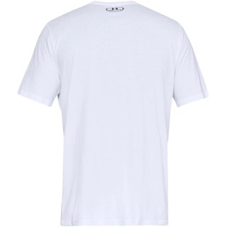 Koszulka męska Under Armour Sportstyle Left Chest SS biała 1326799 100 2XL Under Armour