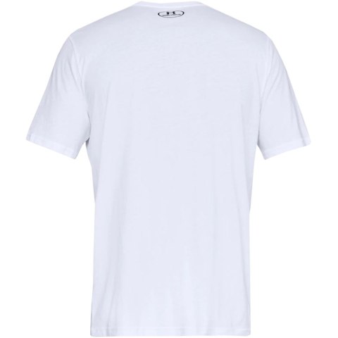 Koszulka męska Under Armour Sportstyle Left Chest SS biała 1326799 100 S Under Armour
