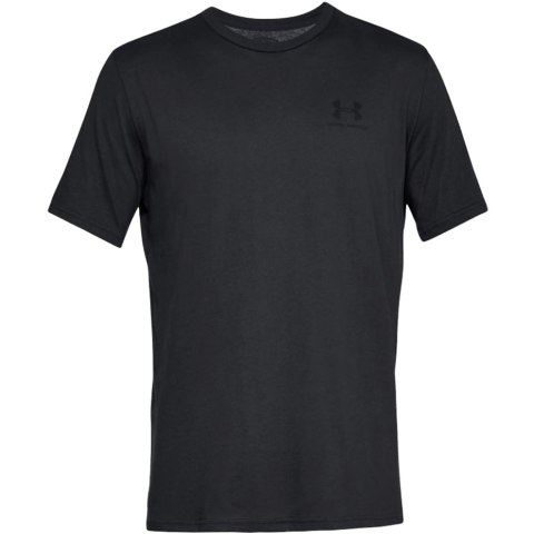 Koszulka męska Under Armour Sportstyle Left Chest SS czarna 1326799 001 2XL Under Armour