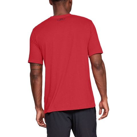 Koszulka męska Under Armour Sportstyle Left Chest SS czerwona 1326799 600 L Under Armour