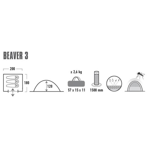 Namiot High Peak Beaver 3 10322 High Peak