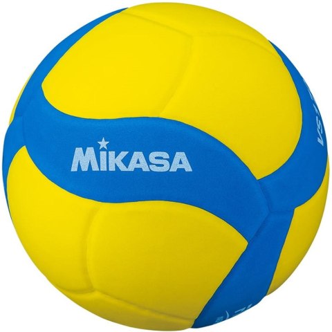 Piłka siatkowa Mikasa VS170W żółto-niebieska 5 Mikasa