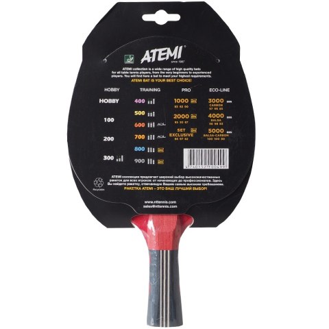 Rakietka do ping ponga New Atemi 900 concave Atemi