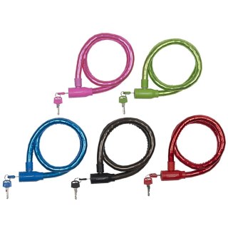 Zapięcie rowerowe Dunlop cable lock D18mm 80 cm ST 5ass 63749 Dunlop