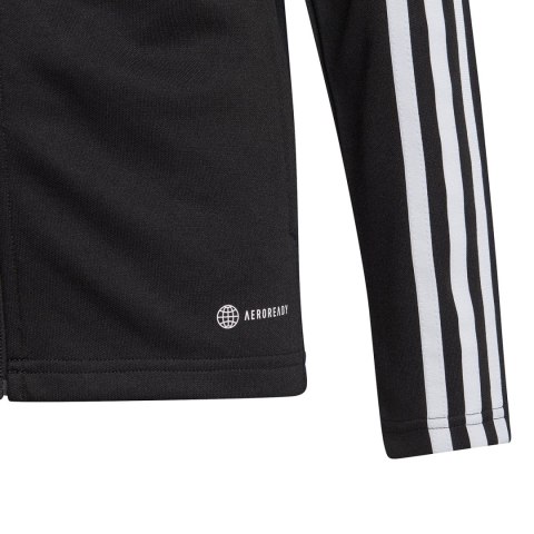 Bluza dla dzieci adidas Tiro 23 League Training czarna HS3522 Adidas teamwear Bluza dla dzieci adidas Tiro 23 League Training czarna HS3522 Adidas teamwear