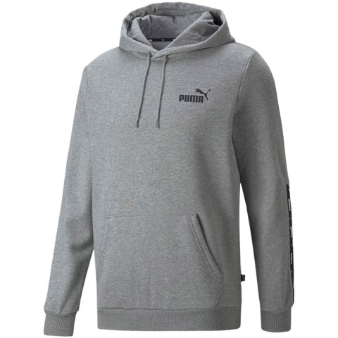 Bluza męska Puma ESS+ Tape Hoodie FL szara 849040 03 Puma Bluza męska Puma ESS+ Tape Hoodie FL szara 849040 03 Puma