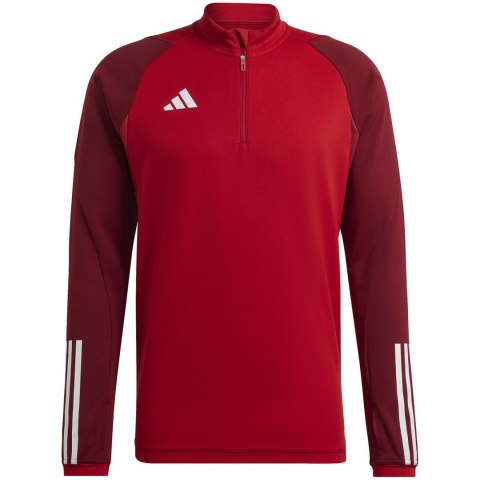 Bluza męska adidas Tiro 23 Competition Training Top czerwona HI3050 Adidas teamwear Bluza męska adidas Tiro 23 Competition Training Top czerwona HI3050 Adidas teamwear