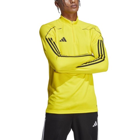 Bluza męska adidas Tiro 23 League Training Top żółta IB8476 Adidas teamwear Bluza męska adidas Tiro 23 League Training Top żółta IB8476 Adidas teamwear