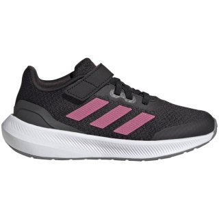 Buty dla dzieci adidas Runfalcon 3.0 Sport Running Elastic Lace Top Strap czarne HP5875 Adidas