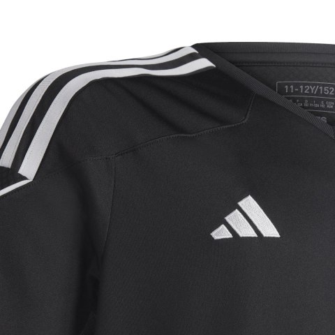 Koszulka dla dzieci adidas Tiro 23 League Jersey czarna HR4617 Adidas teamwear Koszulka dla dzieci adidas Tiro 23 League Jersey czarna HR4617 Adidas teamwear