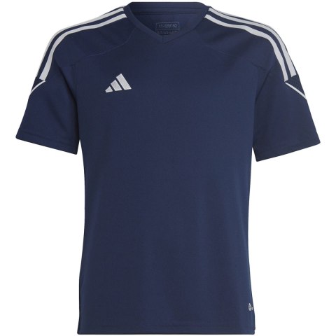 Koszulka dla dzieci adidas Tiro 23 League Jersey granatowa HR4618 Adidas teamwear Koszulka dla dzieci adidas Tiro 23 League Jersey granatowa HR4618 Adidas teamwear