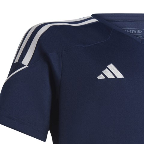 Koszulka dla dzieci adidas Tiro 23 League Jersey granatowa HR4618 Adidas teamwear Koszulka dla dzieci adidas Tiro 23 League Jersey granatowa HR4618 Adidas teamwear