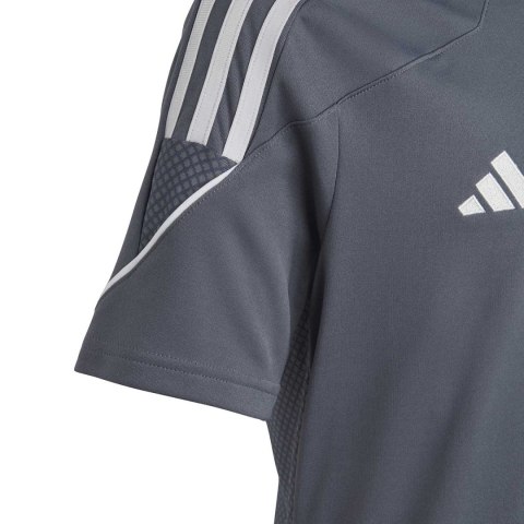 Koszulka dla dzieci adidas Tiro 23 League Jersey szara IC7484 Adidas teamwear Koszulka dla dzieci adidas Tiro 23 League Jersey szara IC7484 Adidas teamwear