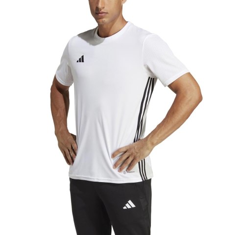 Koszulka męska adidas Tabela 23 Jersey biała H44526 Adidas teamwear Koszulka męska adidas Tabela 23 Jersey biała H44526 Adidas teamwear