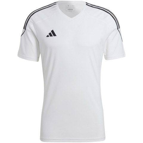 Koszulka męska adidas Tiro 23 League Jersey biała HR4610 Adidas teamwear
