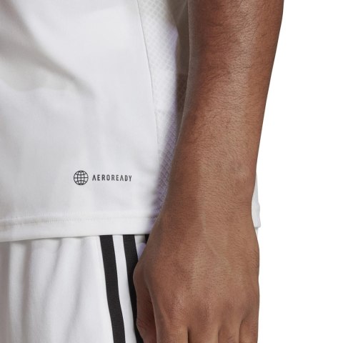 Koszulka męska adidas Tiro 23 League Jersey biała HR4610 Adidas teamwear