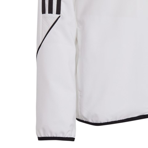 Kurtka dla dzieci adidas Tiro 23 League Windbreaker biała IA1621 Adidas teamwear Kurtka dla dzieci adidas Tiro 23 League Windbreaker biała IA1621 Adidas teamwear