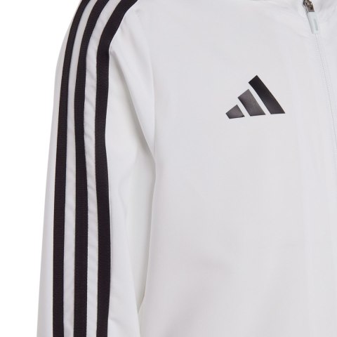 Kurtka dla dzieci adidas Tiro 23 League Windbreaker biała IA1621 Adidas teamwear Kurtka dla dzieci adidas Tiro 23 League Windbreaker biała IA1621 Adidas teamwear
