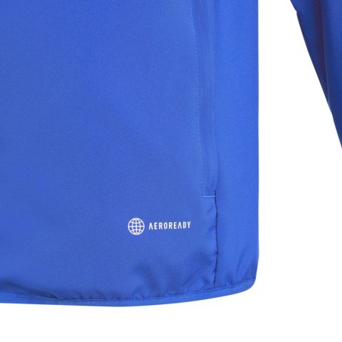 Kurtka dla dzieci adidas Tiro 23 League Windbreaker niebieska IA1626 Adidas teamwear Kurtka dla dzieci adidas Tiro 23 League Windbreaker niebieska IA1626 Adidas teamwear