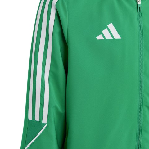 Kurtka dla dzieci adidas Tiro 23 League Windbreaker zielona IA1625 Adidas teamwear Kurtka dla dzieci adidas Tiro 23 League Windbreaker zielona IA1625 Adidas teamwear