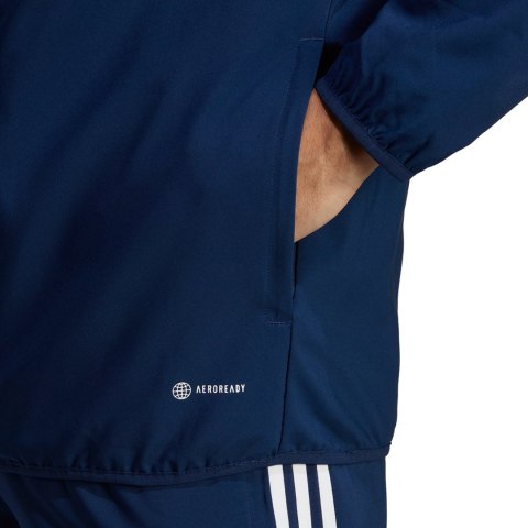 Kurtka męska adidas Tiro 23 League Windbreaker granatowa HZ9067 Adidas teamwear Kurtka męska adidas Tiro 23 League Windbreaker granatowa HZ9067 Adidas teamwear