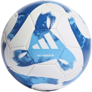 Piłka nożna adidas Tiro League Thermally Bonded biało-niebieska HT2429 Adidas teamwear