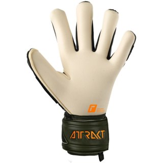 Rękawice bramkarskie Reusch Attrakt Freegel Gold X zielono-czarne 5370935 5556 Reusch