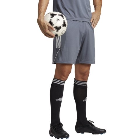 Spodenki męskie adidas Tiro 23 League szare IC7488 Adidas teamwear Spodenki męskie adidas Tiro 23 League szare IC7488 Adidas teamwear