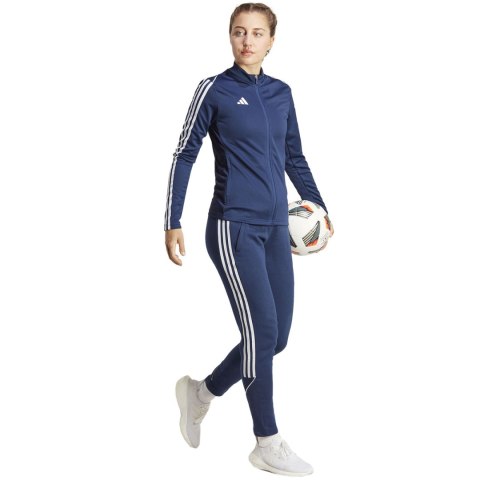 Spodnie damskie adidas Tiro 23 League Sweat granatowe HS3609 Adidas teamwear Spodnie damskie adidas Tiro 23 League Sweat granatowe HS3609 Adidas teamwear