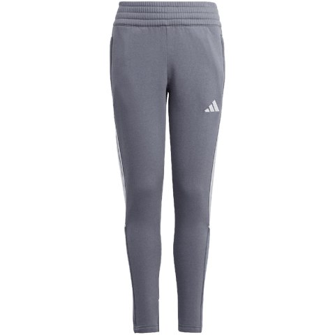 Spodnie dla dzieci adidas Tiro 23 League Sweat szare HZ3020 Adidas teamwear Spodnie dla dzieci adidas Tiro 23 League Sweat szare HZ3020 Adidas teamwear
