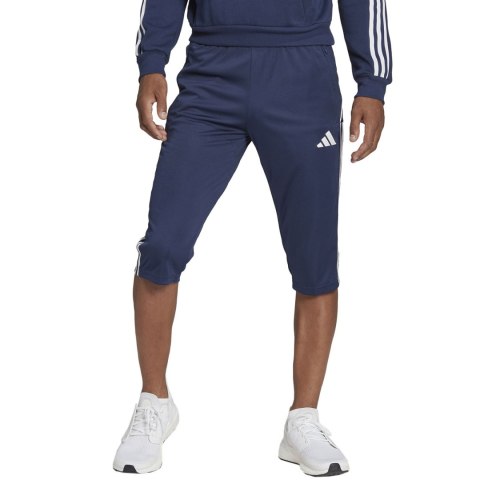 Spodnie męskie adidas Tiro 23 League 3/4 granatowe HS7235 Adidas teamwear Spodnie męskie adidas Tiro 23 League 3/4 granatowe HS7235 Adidas teamwear