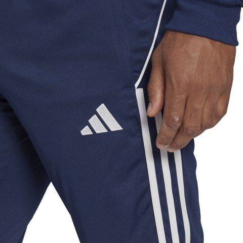 Spodnie męskie adidas Tiro 23 League 3/4 granatowe HS7235 Adidas teamwear Spodnie męskie adidas Tiro 23 League 3/4 granatowe HS7235 Adidas teamwear